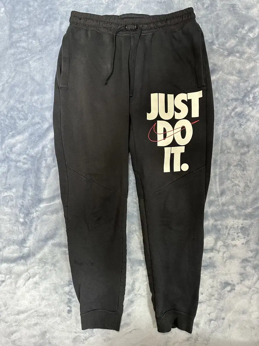 [M] 나이키 JUST DO IT. 배기핏 안기모 조거팬츠